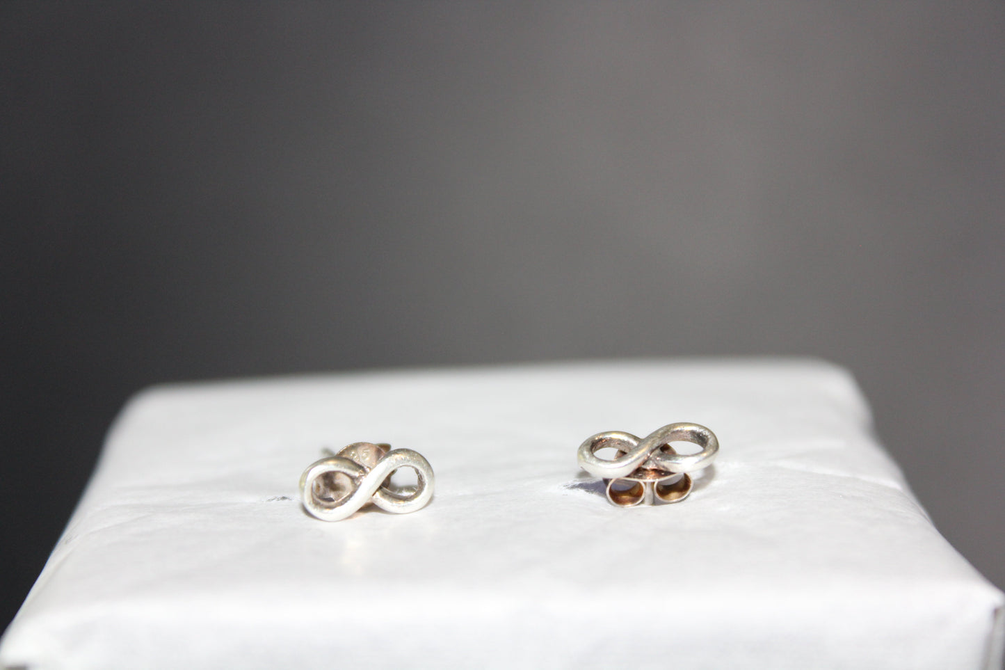Earrings - Studs - S/S - Infinity Symbol