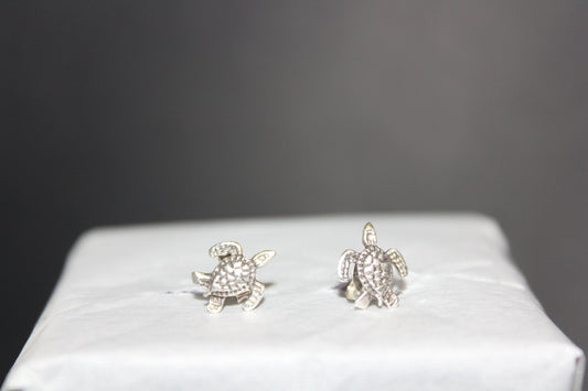 Earrings - Studs - S/S - Turtle
