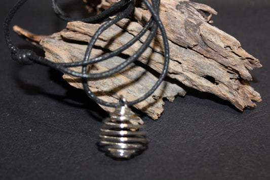 Necklace/Keyring - Cage (silver) - small