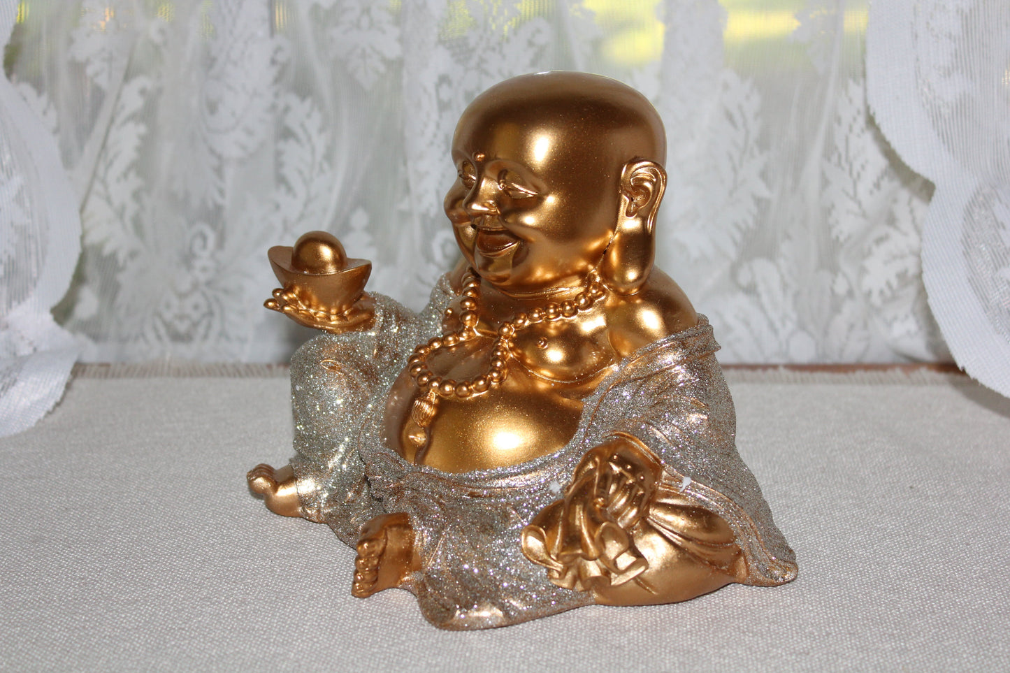 Statue - Buddha - Happy Monk (wealth)