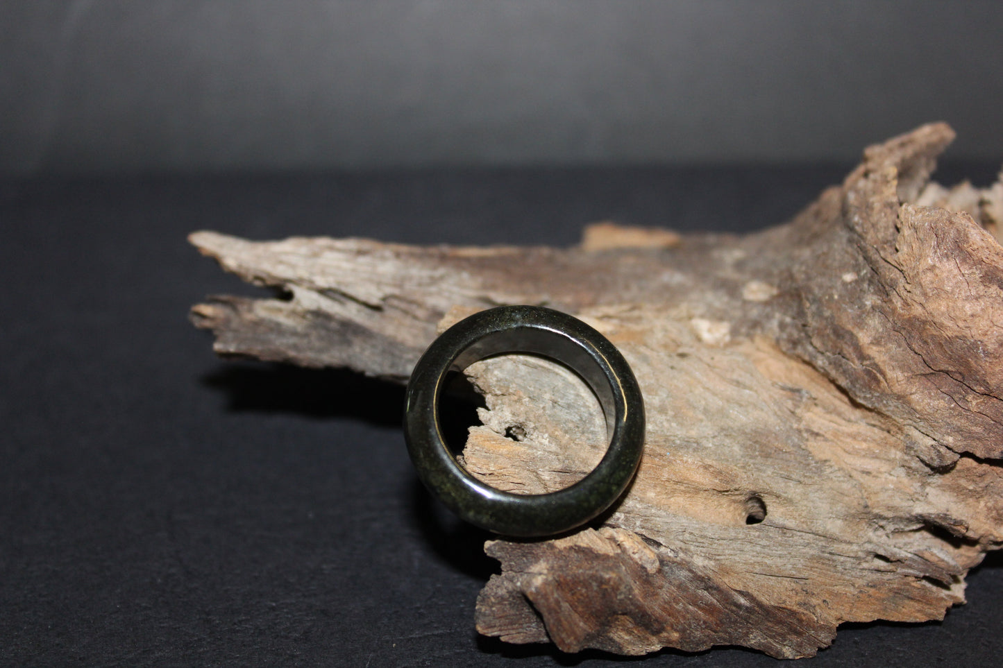 Ring - Carved Crystal - Onyx