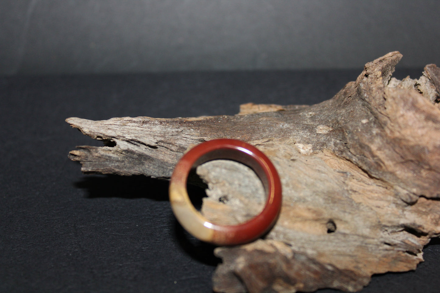 Ring - Carved Crystal - Mookaite