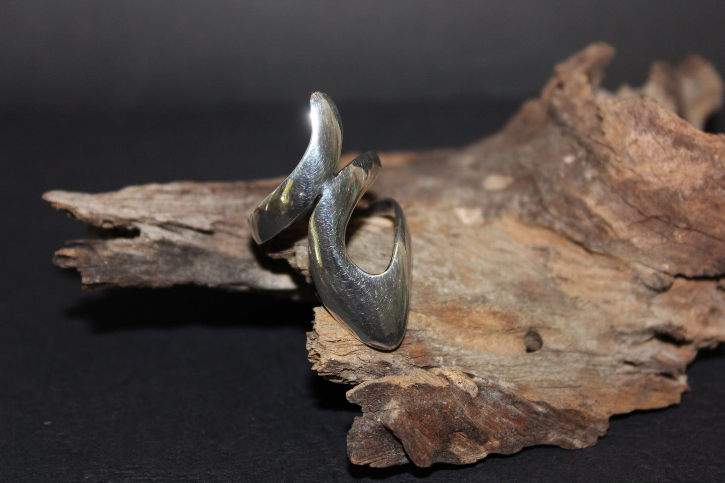Ring - Stirling Silver - wavy design