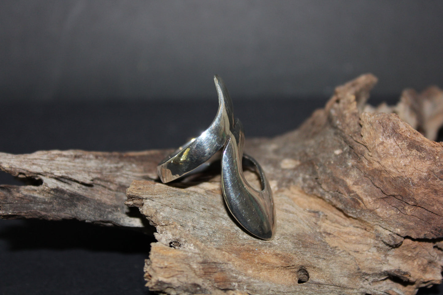 Ring - Stirling Silver - wavy design