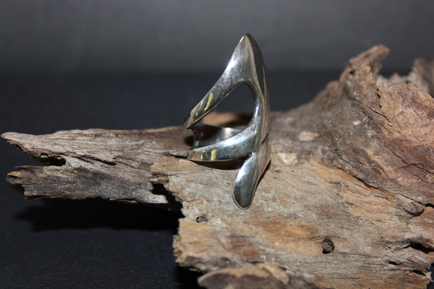 Ring - Stirling Silver - wavy design