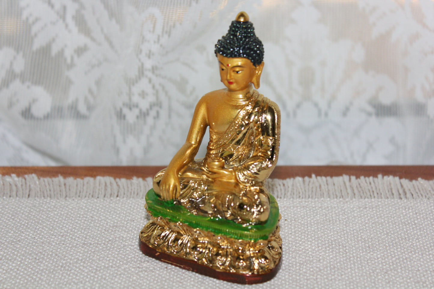 Statue - Buddha - Rulai (Medicine - gold/hand painted)