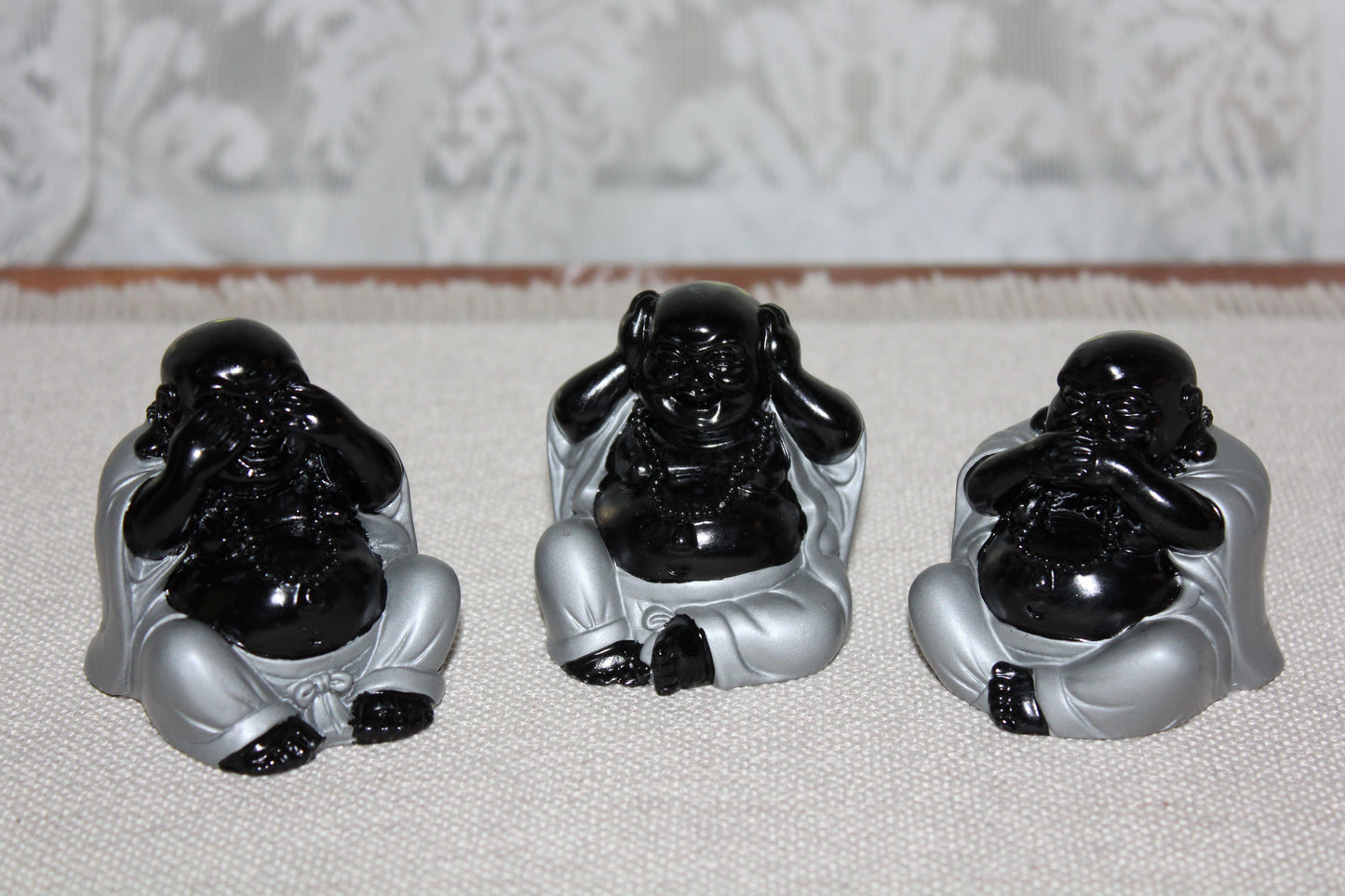 Statue - Buddha - Cute (See/Hear/Speak no evil)