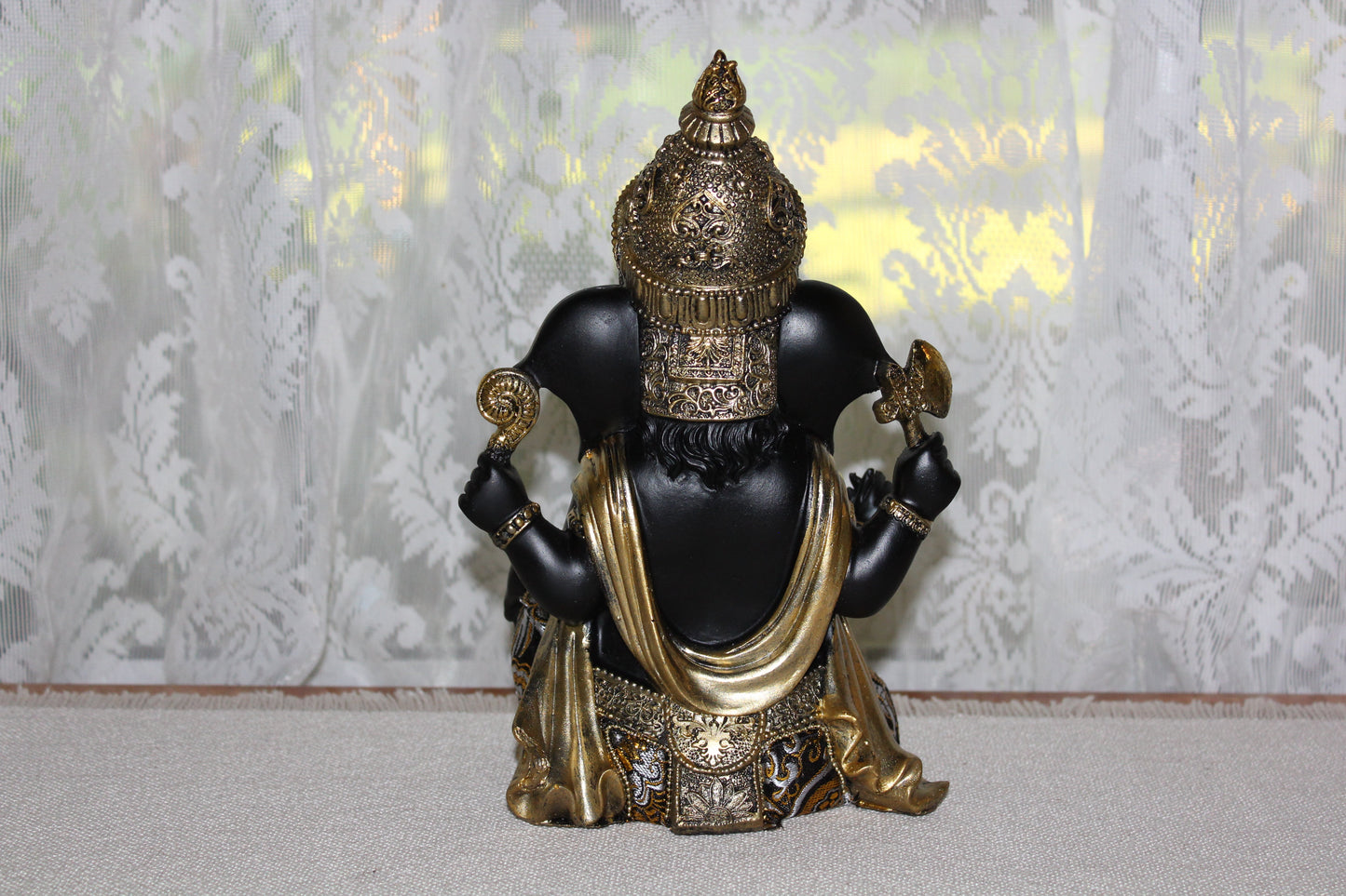 Ganesha - Black/Silver/Gold (detailed)