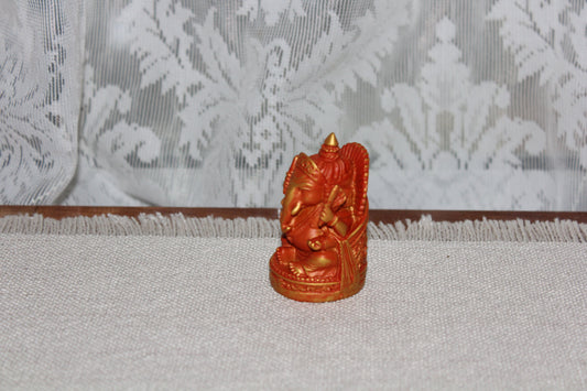 Ganesha - Orange/Gold - sml
