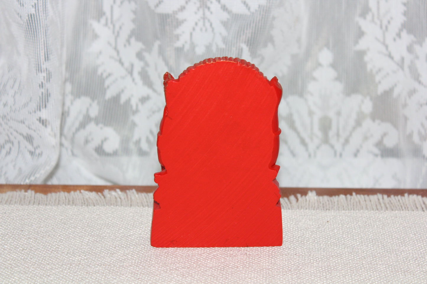 Ganesha - Carved - red