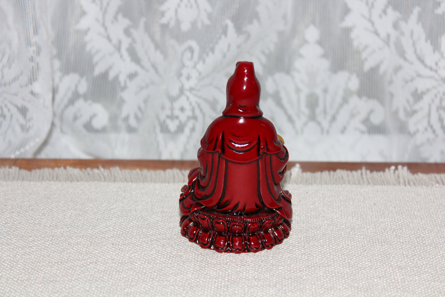 Quan Yin - Rosewood/Hand painted