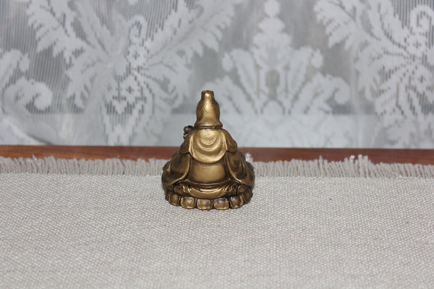 Quan Yin - antique gold - sml