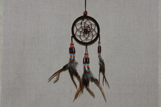 Dreamcatcher - 6cm - Black