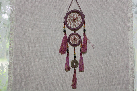 Dreamcatcher - 6cm - Purple