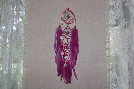 Dreamcatcher - 6cm - Pink