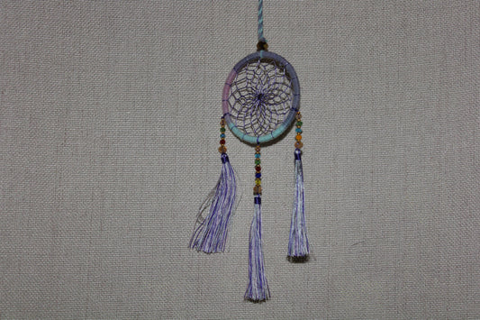 Dreamcatcher - 6cm - Purple/Pink/Blue