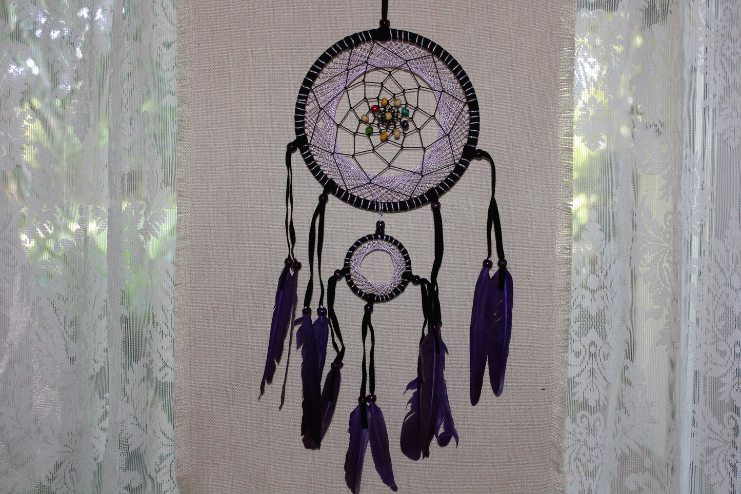 Dreamcatcher - 17cm - Purple