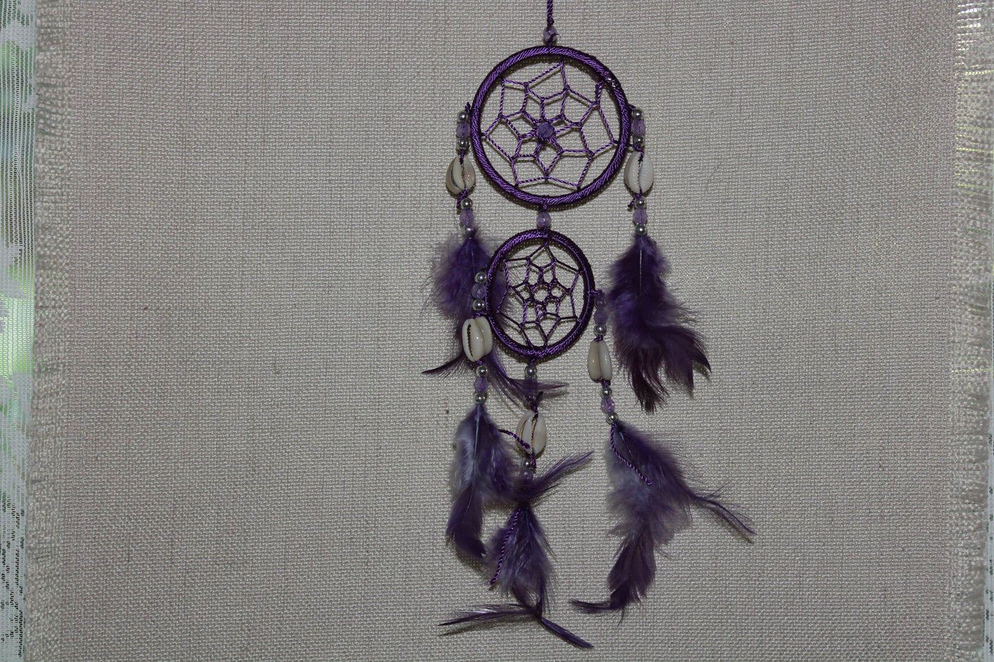 Dreamcatcher - 6cm - Purple