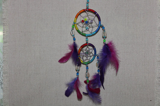 Dreamcatcher - 6cm - Rainbow