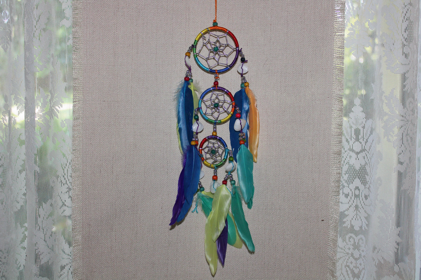 Dreamcatcher - 6cm - Rainbow