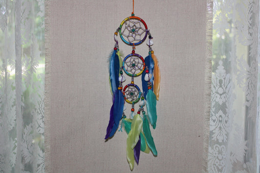 Dreamcatcher - 6cm - Rainbow