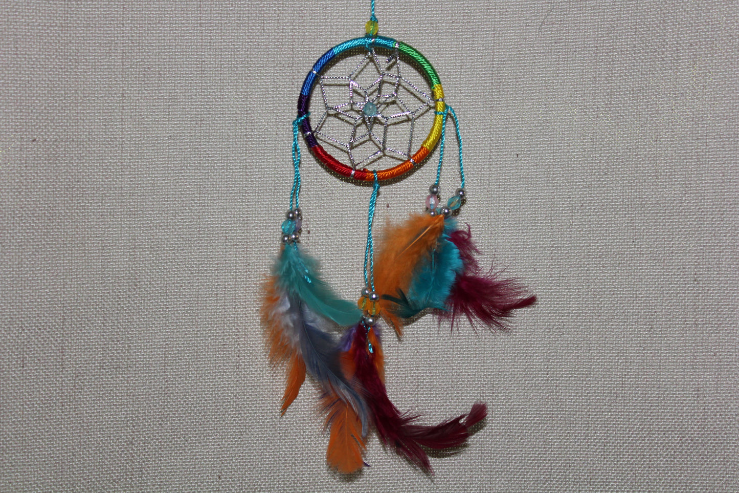 Dreamcatcher - 6cm - Rainbow