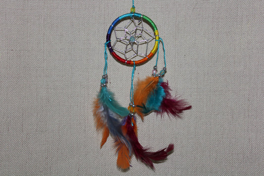 Dreamcatcher - 6cm - Rainbow