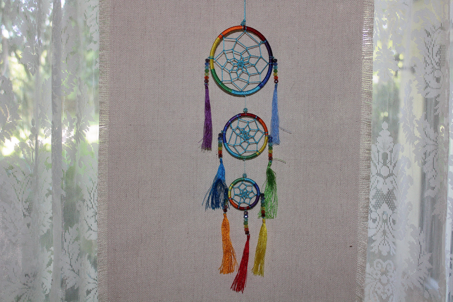Dreamcatcher - 9cm - Rainbow