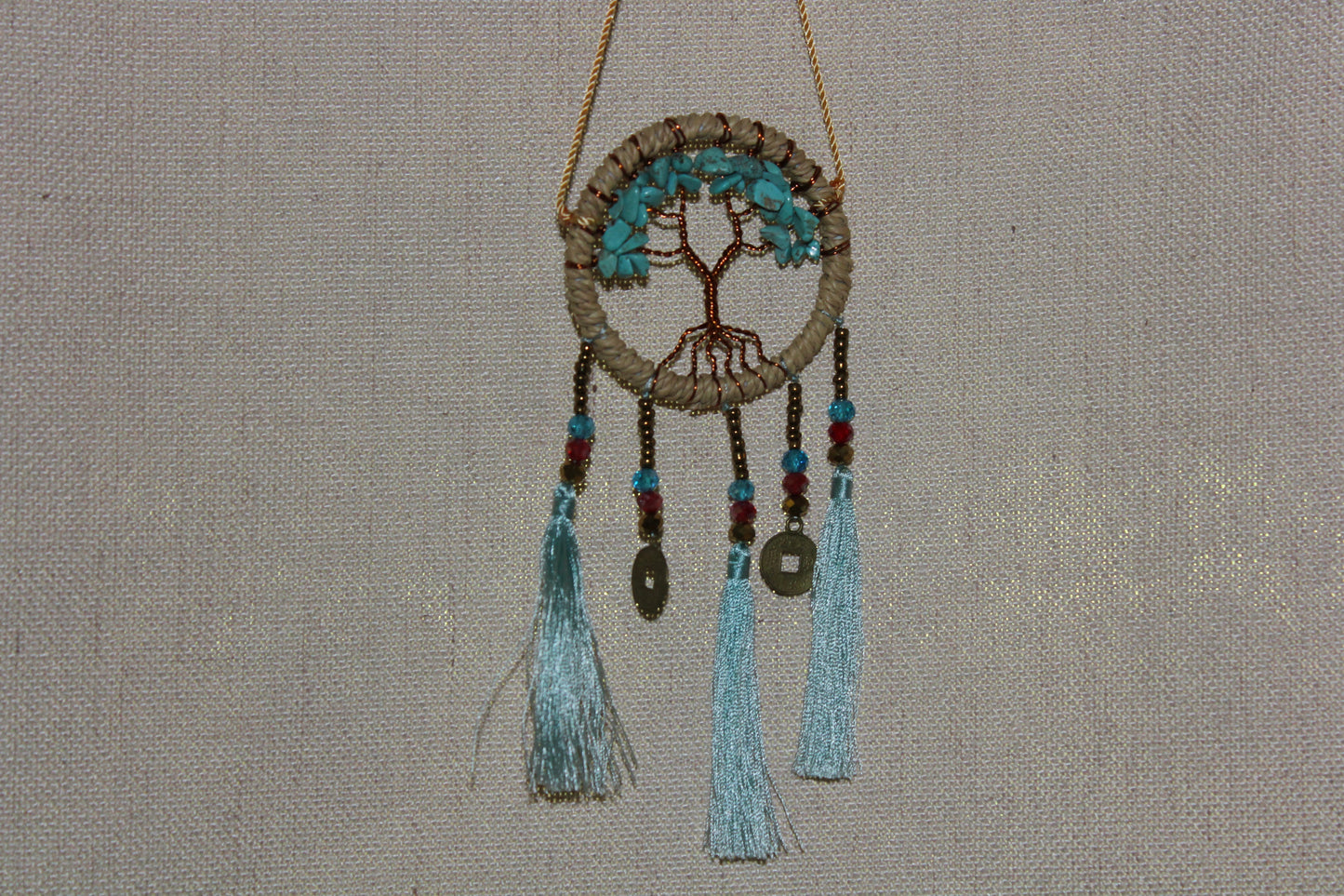 Dreamcatcher - 6cm - Ratan