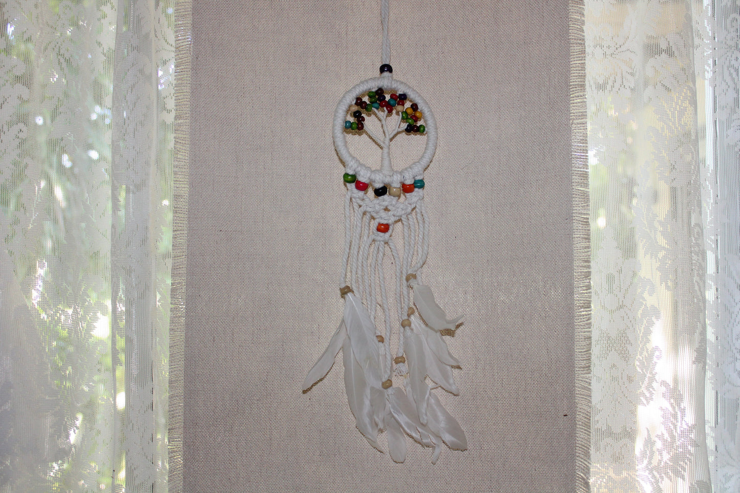 Dreamcatcher - 9cm - Rope/Macrame
