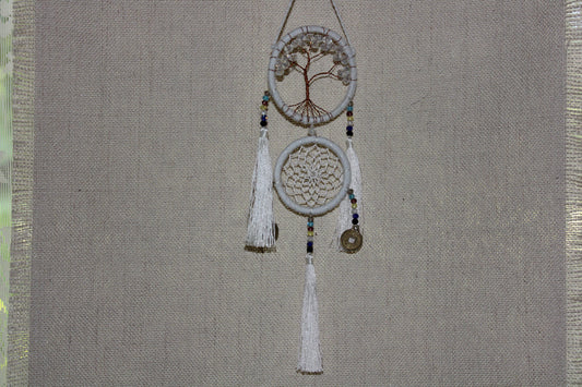 Dreamcatcher - 6cm - White