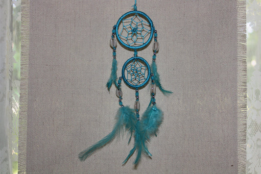 Dreamcatcher - 6cm - Blue