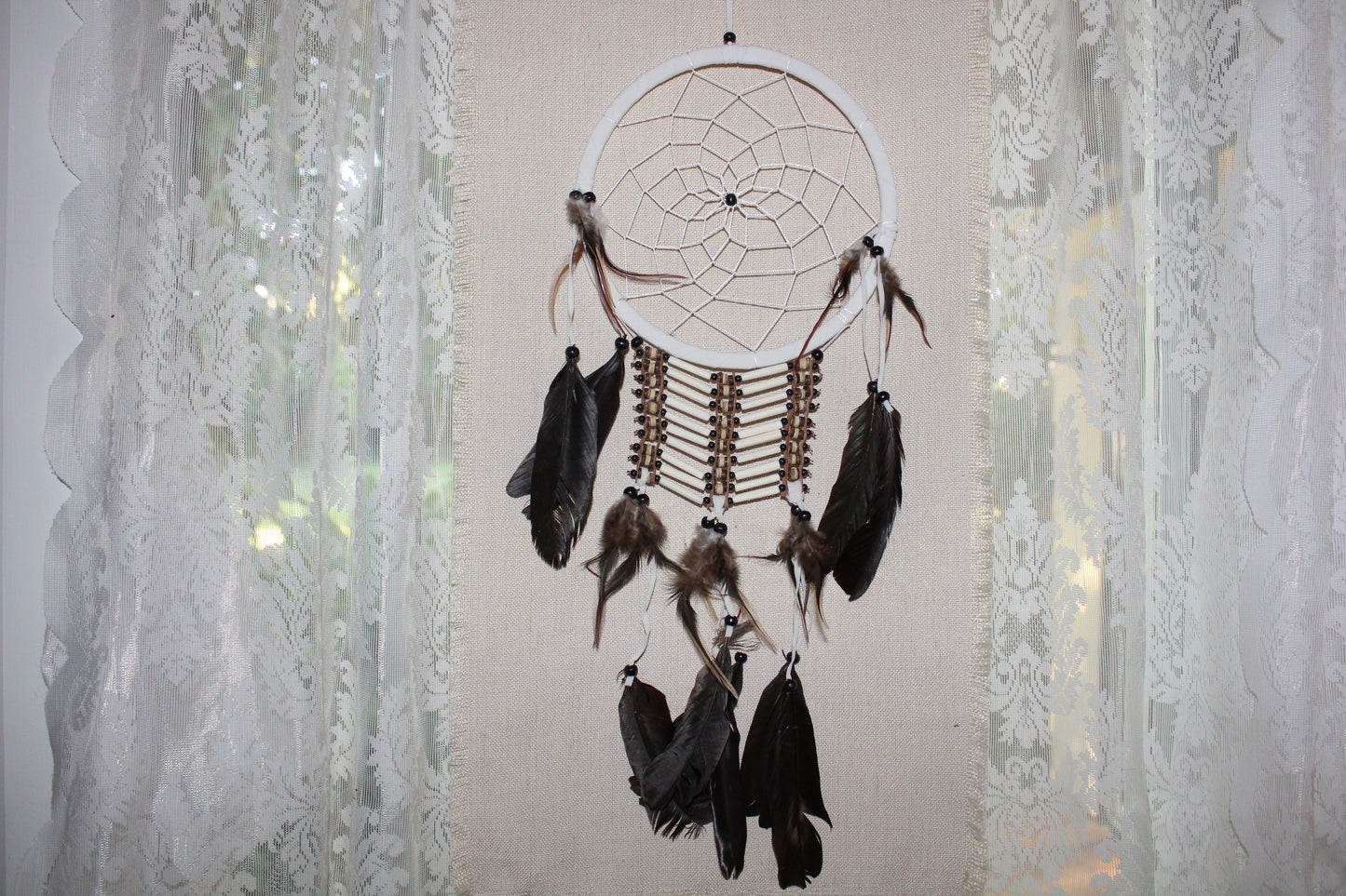 Dreamcatcher - 22cm - White