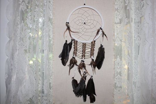 Dreamcatcher - 22cm - White