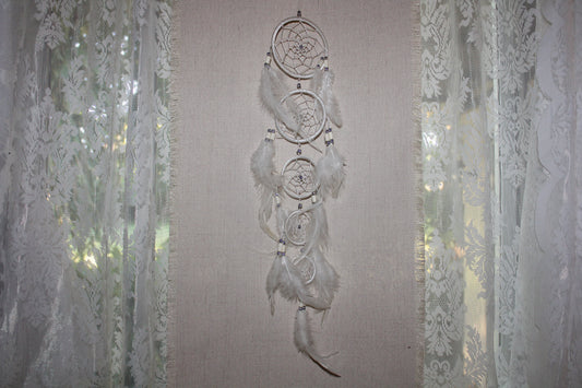 Dreamcatcher - 9cm - White