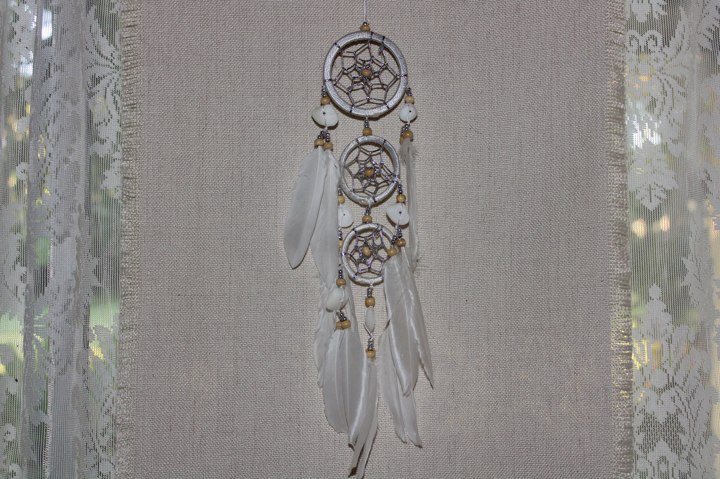 Dreamcatcher - 6cm - White