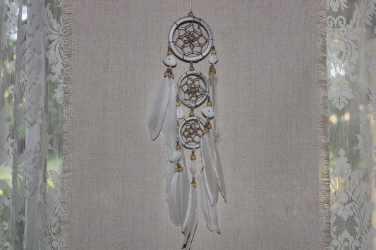 Dreamcatcher - 6cm - White