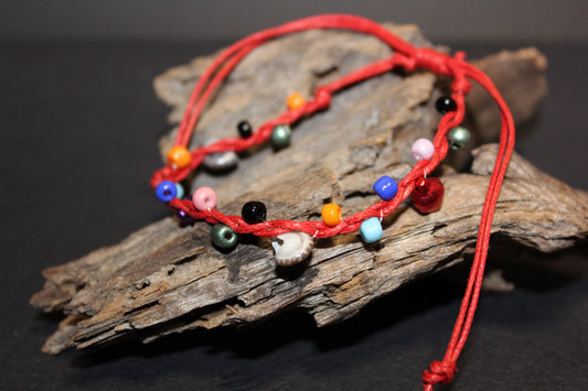 Anklet/Bracelet - Macrame (Adjustable)