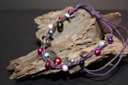 Anklet/Bracelet - Macrame (Adjustable)