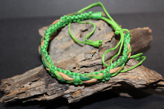 Anklet/Bracelet - Macrame (Adjustable)