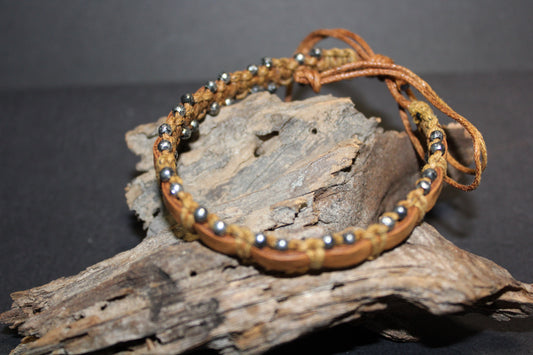 Anklet/Bracelet - Macrame (Adjustable)