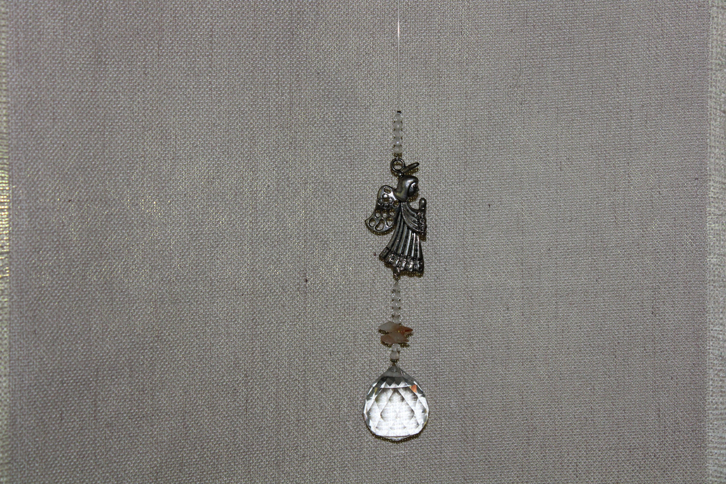 Suncatcher - Guardian Angel with crystal ball