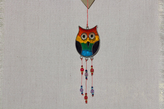 Suncatcher - Stained Glass - owl