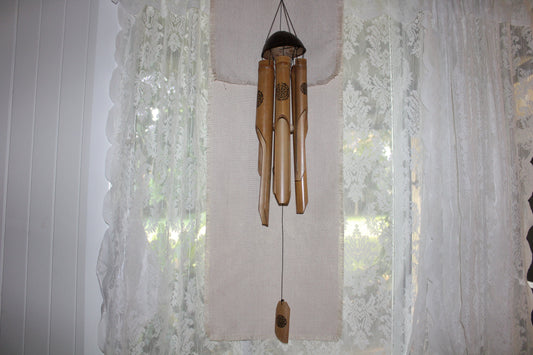 Windchime - bamboo and metal