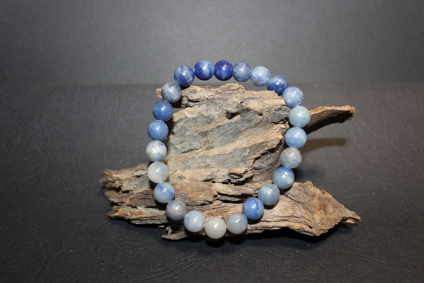 Bracelet - Beads - Blue Quartz