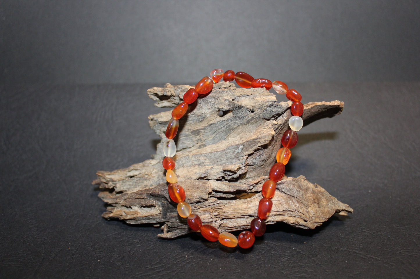 Bracelet - Beads - Carnelian