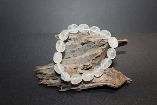 Bracelet - Beads - Clear Quartz