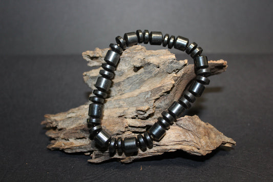 Bracelet - Beads - Hematite