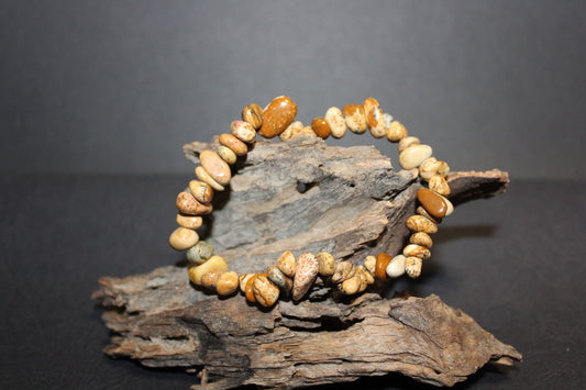 Bracelet - Beads - Picture Jasper