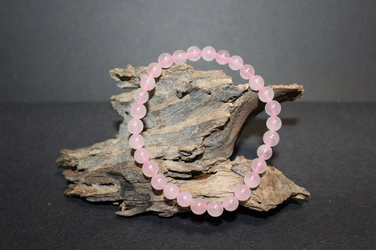 Bracelet - Beads - Rose Quartz